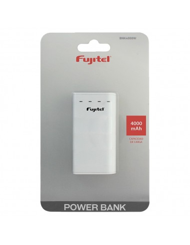 Power Bank Fujitel 4000Mha Blanco