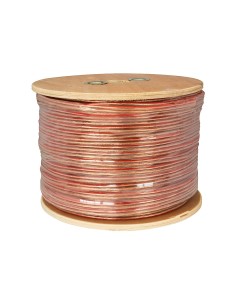 Cable para altavoz 2x 1.5 mm 100 M rojo-negro