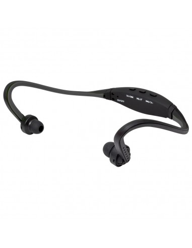 Audífono Sport Manos Libres Audiolab BT/ST/FM/M.SD BLACK/BLACK