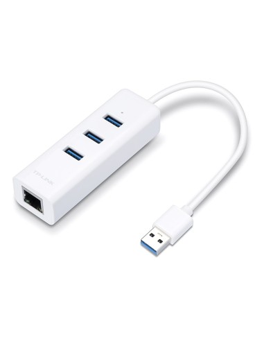 USB 3.0 3-PORT HUB & GIGABIT ETHERNET ADAPTER 2 IN