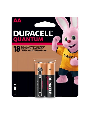 Pila Alcalina QU AA X2 DURACELL