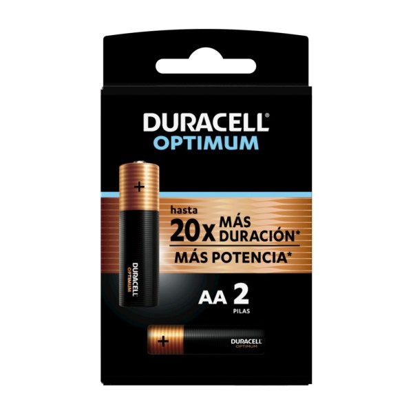 Pila Duracell Optimum AA2