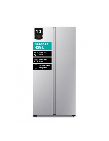 Refrigerador Side by Side no frost 428L Hisense