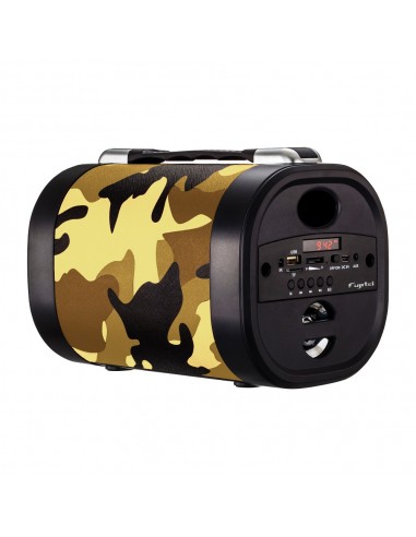 Bazooka 5 Fujitel 5 Camouflage colores BT/USB/SD/FM